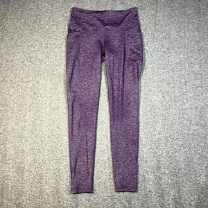 ATHLETA Chatarunga To Town Tight Women's S Small Heathered Purple Stash Pockets